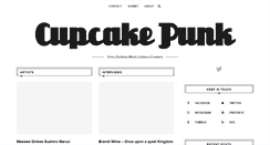 Desktop Screenshot of cupcakepunk.com