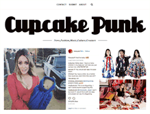 Tablet Screenshot of cupcakepunk.com